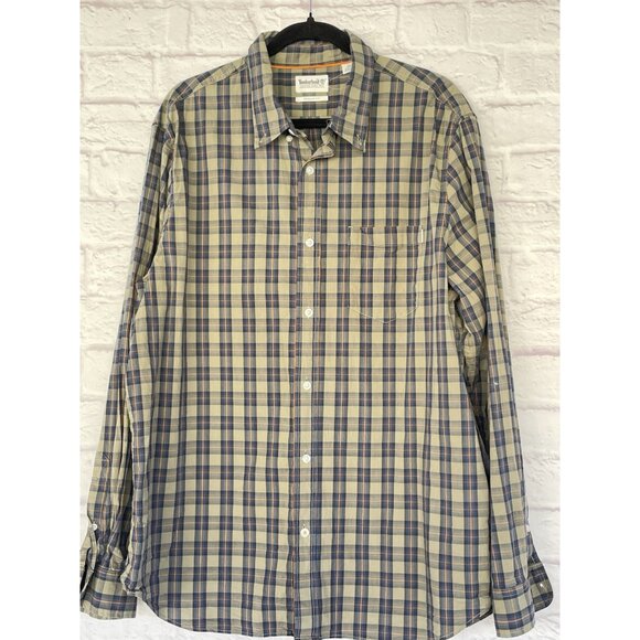 Timberland Other - Timberland Men's Button Down Shirt Long Sleeve Casual Cotton Size XXL